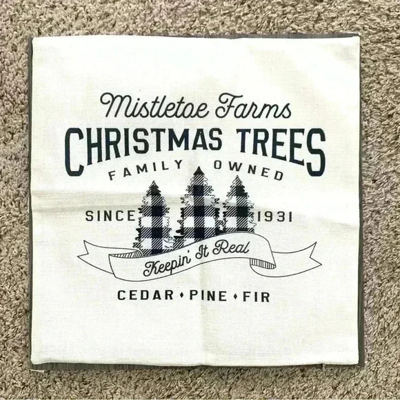 Christmas Pillow Cover 17x17 - Picture 1 of 2